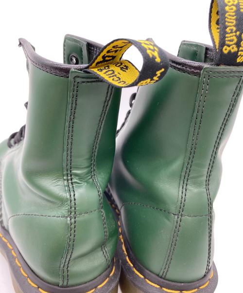 Dr.Martens（ドクターマーチン）Dr.Martens (ドクターマーチン) 8ホールブーツ グリーン サイズ:UK5の古着・服飾アイテム