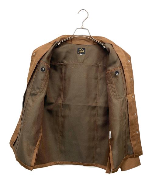 Needles（ニードルズ）Needles (ニードルズ) saddleman shirt - poly twill ブラウン サイズ:xsの古着・服飾アイテム