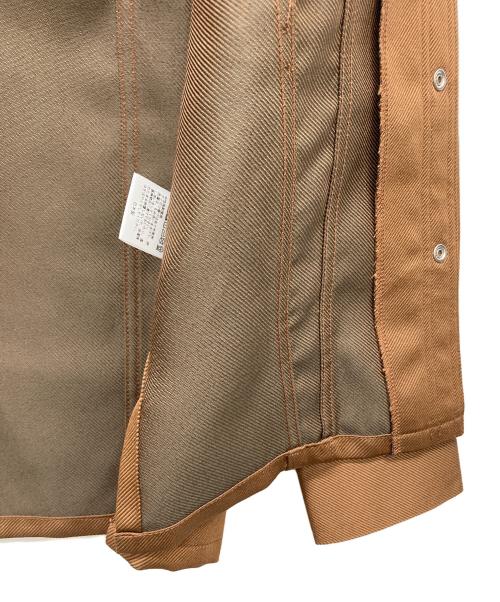 Needles（ニードルズ）Needles (ニードルズ) saddleman shirt - poly twill ブラウン サイズ:xsの古着・服飾アイテム