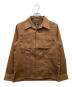 Needles（ニードルズ）の古着「saddleman shirt - poly twill」｜ブラウン