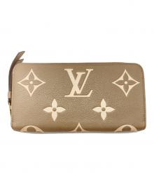 LOUIS VUITTON（ルイ ヴィトン）の古着「ジッピー ウォレット モノグラム」｜ベージュ