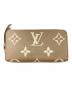 LOUIS VUITTON（ルイ ヴィトン）の古着「ジッピー ウォレット モノグラム」｜ベージュ