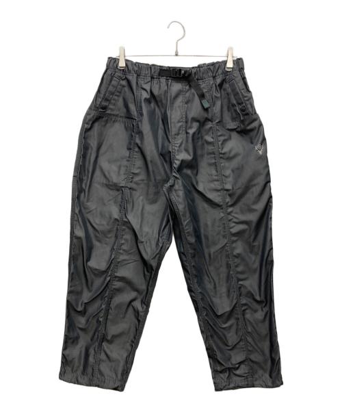 South2 West8（サウスツー ウエストエイト）south2 west8 (サウスツー ウエストエイト) Belted Center Seam Pant ブラック サイズ:Ｍの古着・服飾アイテム
