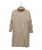 Max Mara Studioマックスマーラ ストゥディオ）の古着「ニットワンピース」｜アイボリー