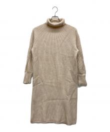 Max Mara Studio（マックスマーラ ストゥディオ）の古着「ニットワンピース」｜アイボリー