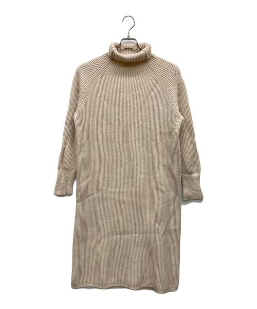 Max Mara Studio（マックスマーラ ストゥディオ）MAX MARA STUDIO (マックスマーラ ストゥディオ) ニットワンピース アイボリー サイズ:Mの古着・服飾アイテム