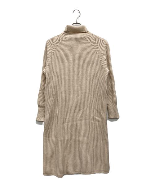 Max Mara Studio（マックスマーラ ストゥディオ）MAX MARA STUDIO (マックスマーラ ストゥディオ) ニットワンピース アイボリー サイズ:Mの古着・服飾アイテム