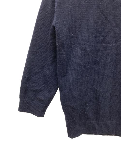 MaxMara（マックスマーラ）MaxMara (マックスマーラ) VICOLO ビジューウールカシミヤニット ネイビー サイズ:Mの古着・服飾アイテム