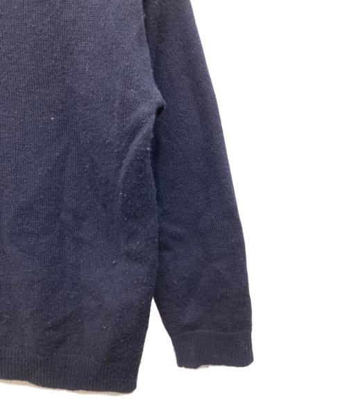 MaxMara（マックスマーラ）MaxMara (マックスマーラ) VICOLO ビジューウールカシミヤニット ネイビー サイズ:Mの古着・服飾アイテム