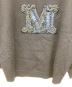 中古・古着 MaxMara (マックスマーラ) VICOLO ビジューウールカシミヤニット ネイビー サイズ:M：12000円
