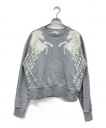 Chloe（クロエ）の古着「ホースプリントスウェット」｜グレー