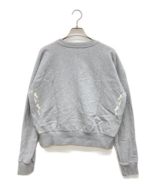 Chloe（クロエ）Chloe (クロエ) ホースプリントスウェット グレー サイズ:38の古着・服飾アイテム
