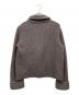 AKRIS (アクリス) カシミヤショールカラーニットジャケット グレー サイズ:なし：10000円