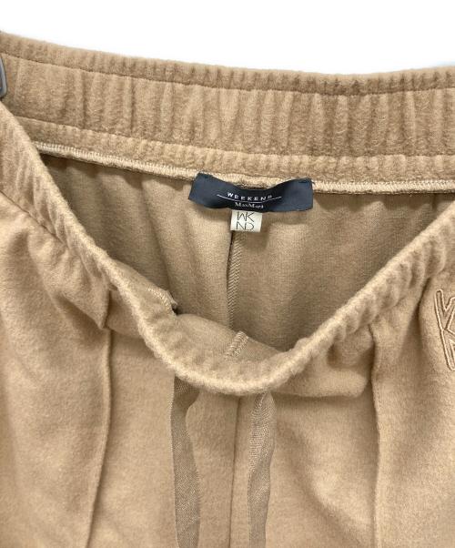 WEEKEND Max Mara（ウィークエンド マックスマーラ）Weekend Max Mara (ウィークエンド マックスマーラ) イージーストレートパンツ ベージュ サイズ:JP Mの古着・服飾アイテム
