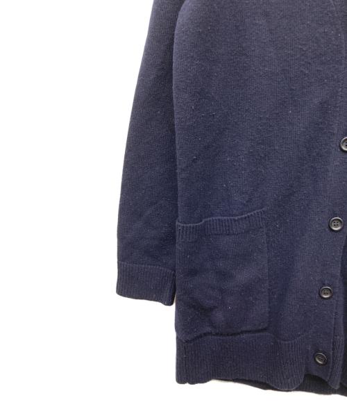 MaxMara（マックスマーラ）MaxMara (マックスマーラ) Vネックスパンコールカーディガン VILLAR ネイビー サイズ:Mの古着・服飾アイテム