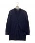 MaxMara（マックスマーラ）の古着「Vネックスパンコールカーディガン VILLAR」｜ネイビー