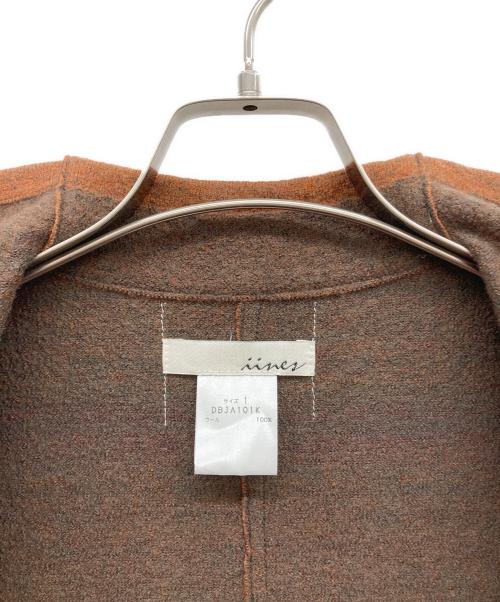 iines（イネス）iines (イネス) ガウンコート ブラウン サイズ:1の古着・服飾アイテム