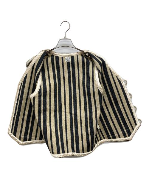orSlow（オアスロウ）orSlow (オアスロウ) メキシコベスト アイボリー×ブラック サイズ:2の古着・服飾アイテム