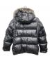 BURBERRY BLACK LABEL (バーバリーブラックレーベル) 裏ノヴァチェックダウンジャケット ブラック サイズ:XL：35000円