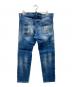 DSQUARED2 (ディースクエアード) Skinny Dan Jean インディゴ サイズ:52：11000円