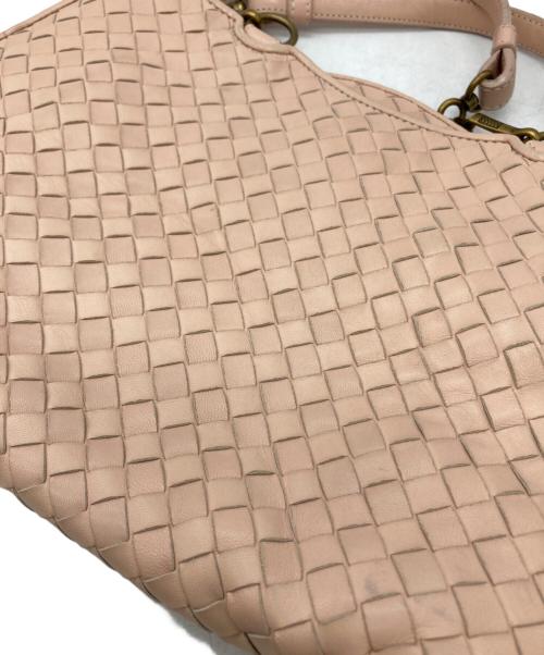 BOTTEGA VENETA（ボッテガベネタ）BOTTEGA VENETA (ボッテガベネタ) イントレチャート アイボリーの古着・服飾アイテム