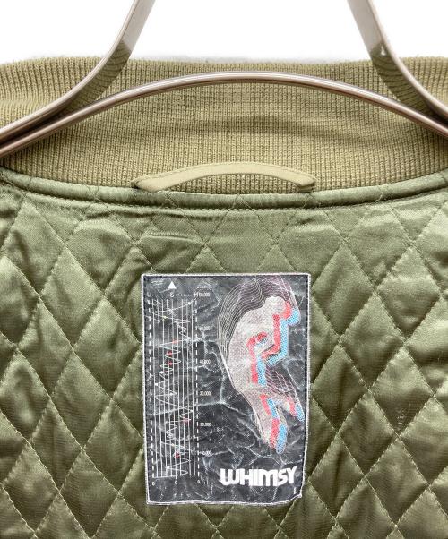 WHIMSY（ウィムジー）WHIMSY (ウィムジー) FLY IT JACKET カーキ サイズ:Ｌの古着・服飾アイテム