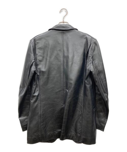 tablid news（タブリッドニュース）tablid news (タブリッドニュース) ホースレザージャケット ブラック サイズ:2の古着・服飾アイテム
