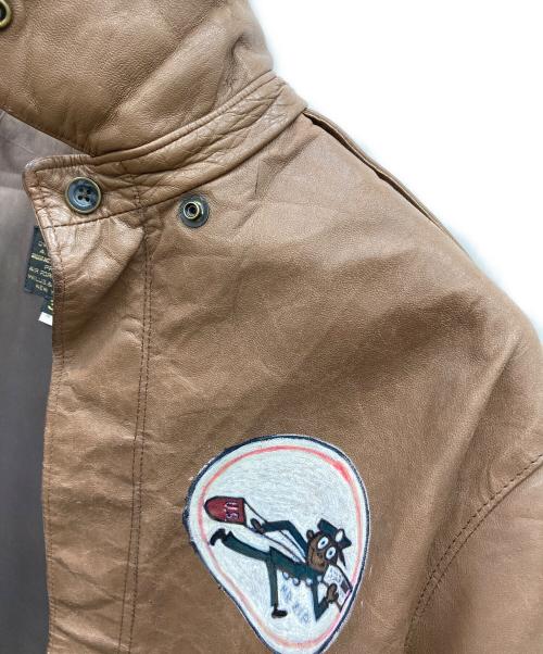 Willis&Geiger（ウィリスアンドガイガー）Willis&Geiger (ウィリスアンドガイガー) TYPE A-2 ブラウン サイズ:38の古着・服飾アイテム