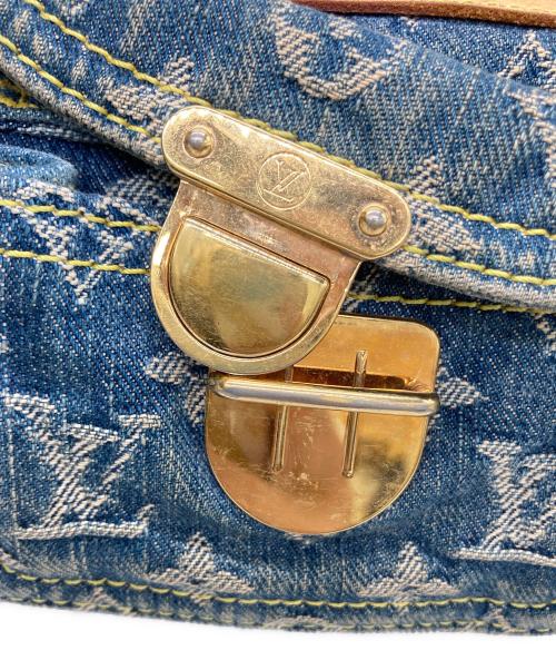 LOUIS VUITTON（ルイ ヴィトン）LOUIS VUITTON (ルイ ヴィトン) ハンドバッグ ブルーの古着・服飾アイテム