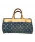 LOUIS VUITTON (ルイ ヴィトン) ハンドバッグ ブルー：140000円