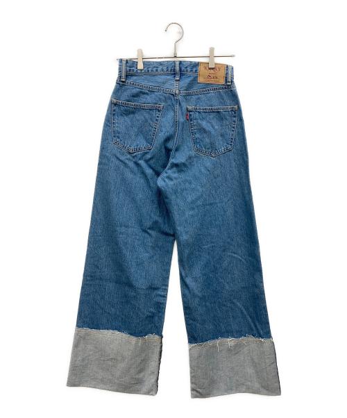 Hysteric Glamour（ヒステリックグラマー）Hysteric Glamour (ヒステリックグラマー) HYS CRASH ロールアップデニムパンツ インディゴ サイズ:W26の古着・服飾アイテム