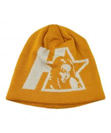 Hysteric Glamour（ヒステリックグラマー）の古着「STAR WOMAN Beanie」｜イエロー