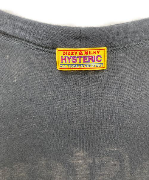 Hysteric Glamour（ヒステリックグラマー）Hysteric Glamour (ヒステリックグラマー) PROBLEM CHILD オーバーサイズカーディガン ブラック サイズ:Ｆの古着・服飾アイテム