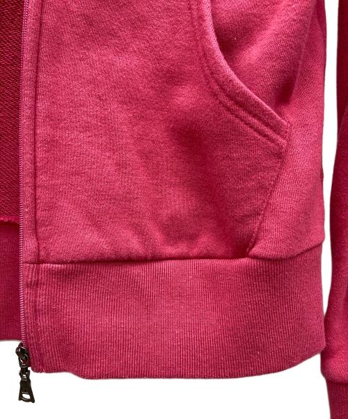 Hysteric Glamour（ヒステリックグラマー）Hysteric Glamour (ヒステリックグラマー) TEMPTATION GIRL ショート丈パーカー ピンク サイズ:Ｆの古着・服飾アイテム