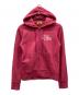 Hysteric Glamour（ヒステリックグラマー）の古着「TEMPTATION GIRL ショート丈パーカー」｜ピンク
