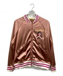 Hysteric Glamour（ヒステリックグラマー）の古着「EVIL WOMAN ジャンパー」｜ピンク