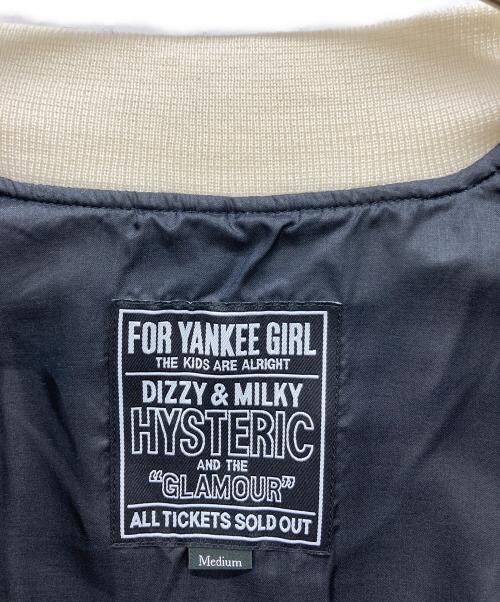 Hysteric Glamour（ヒステリックグラマー）Hysteric Glamour (ヒステリックグラマー) DRAGON LADY TOUR刺繍 スカジャン ブラック サイズ:Mの古着・服飾アイテム