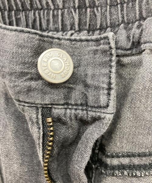 Hysteric Glamour（ヒステリックグラマー）Hysteric Glamour (ヒステリックグラマー) 綿麻デニムタックパンツ グレー サイズ:Ｆの古着・服飾アイテム