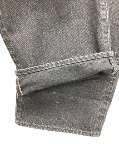 Hysteric Glamour（ヒステリックグラマー）Hysteric Glamour (ヒステリックグラマー) ルーズストレートデニムパンツ ブラック サイズ:w28(71cm)の古着・服飾アイテム