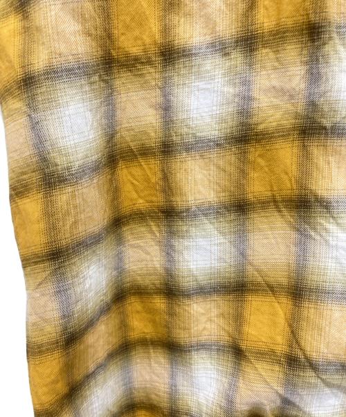Hysteric Glamour（ヒステリックグラマー）Hysteric Glamour (ヒステリックグラマー) SPEAK NO EVIL刺繍 オープンカラーシャツ オレンジ サイズ:FREEの古着・服飾アイテム