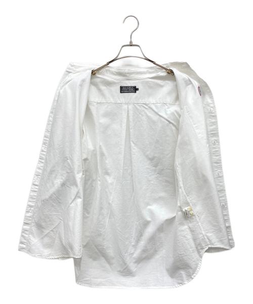 Hysteric Glamour（ヒステリックグラマー）Hysteric Glamour (ヒステリックグラマー) BAD ASS WHISKY ボタンダウンシャツ ホワイト サイズ:Mの古着・服飾アイテム