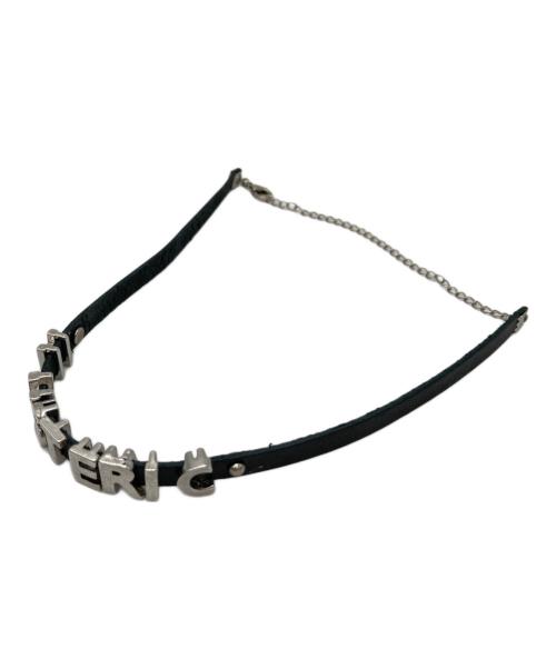 Hysteric Glamour（ヒステリックグラマー）Hysteric Glamour (ヒステリックグラマー) METAL SYMBOL LOGO チョーカー ブラックの古着・服飾アイテム