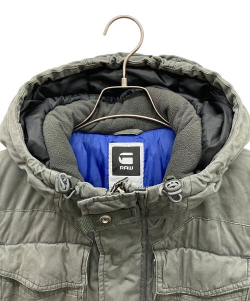 G-STAR RAW（ジースターロゥ）G-STAR RAW (ジースターロゥ) ミリタリージャケット ライトグレー サイズ:不明の古着・服飾アイテム