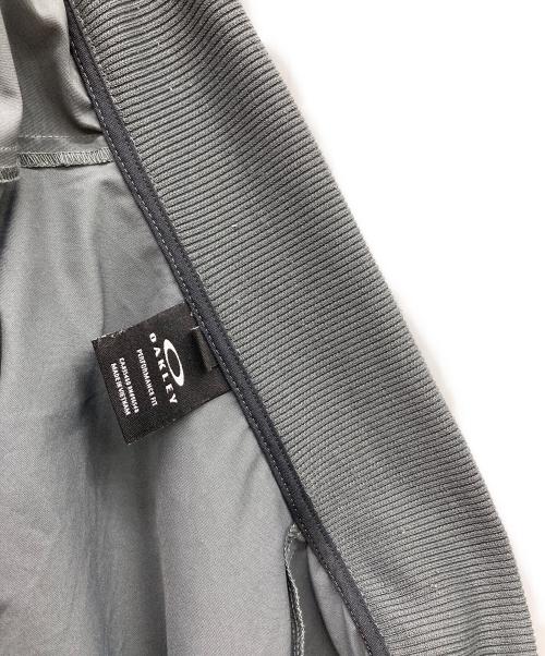 OAKLEY（オークリー）OAKLEY (オークリー) ペイント加工MA-1タイプジャケット グレー サイズ:Ｌの古着・服飾アイテム