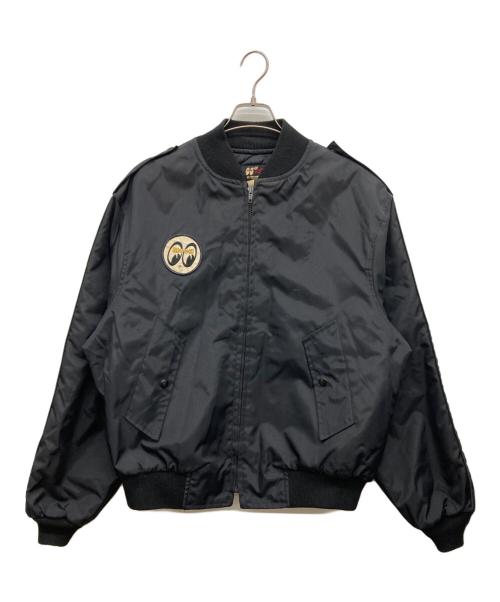 MOONEYES（ムーンアイズ）MOONEYES (ムーンアイズ) MA-1ジャケット ブラック サイズ:Ｌの古着・服飾アイテム