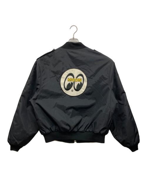 MOONEYES（ムーンアイズ）MOONEYES (ムーンアイズ) MA-1ジャケット ブラック サイズ:Ｌの古着・服飾アイテム