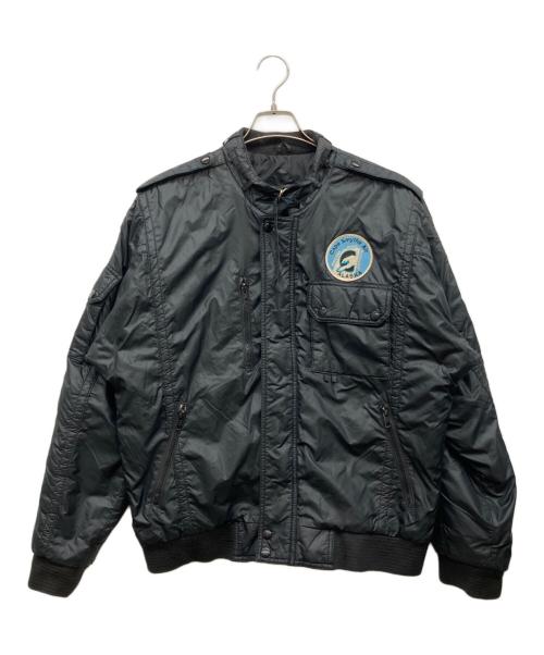 Dunbrooke（ダンブルック）Dunbrooke (ダンブルック) ワッペン付きジャケット ブラック サイズ:Mの古着・服飾アイテム