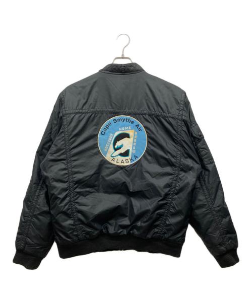 Dunbrooke（ダンブルック）Dunbrooke (ダンブルック) ワッペン付きジャケット ブラック サイズ:Mの古着・服飾アイテム