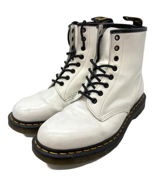 Dr.Martens（ドクターマーチン）Dr.Martens (ドクターマーチン) 1460 8ホールブーツ ホワイト サイズ:９UKの古着・服飾アイテム