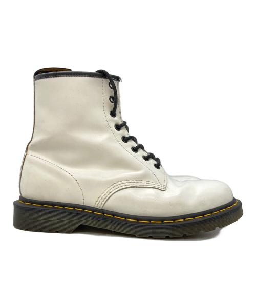 Dr.Martens（ドクターマーチン）Dr.Martens (ドクターマーチン) 1460 8ホールブーツ ホワイト サイズ:９UKの古着・服飾アイテム